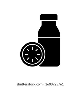 Juice orange icon. Simple diet icons for ui and ux, website or mobile application