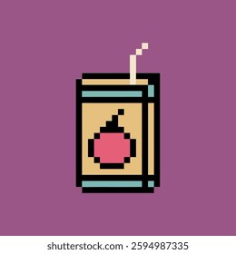 juice pack drink pixel art