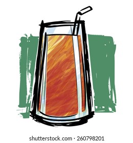 Juice paint : vector eps.10