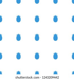 juice pattern repeat seamless on white background. Editable filled juice icons from summer collection. pineapple icon for web and mobile.