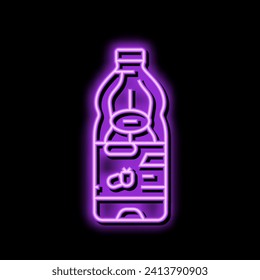 juice raspberry fruit berry neon light sign vector. juice raspberry fruit berry illustration