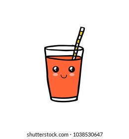 juice (smoothies) doodle icon