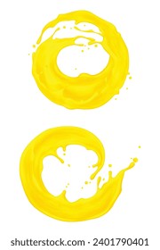 Juice Splash Vector Design EPS