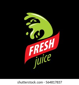 juice splash vector sign