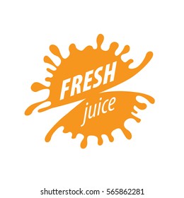 Juice Splash Vector Sign Stock Vector (Royalty Free) 569958742