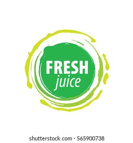 juice splash vector sign