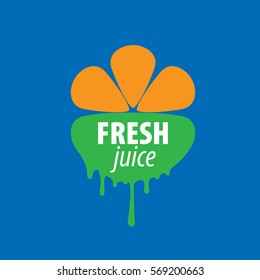 juice splash vector sign