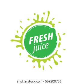 juice splash vector sign