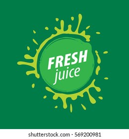 juice splash vector sign