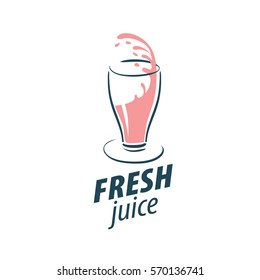 juice splash vector sign
