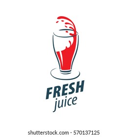 juice splash vector sign