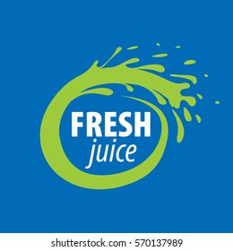 juice splash vector sign