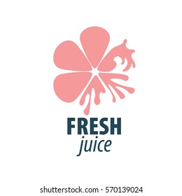 juice splash vector sign