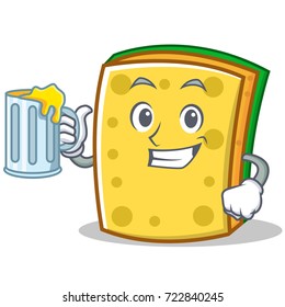 With juice sponge cartoon character funny