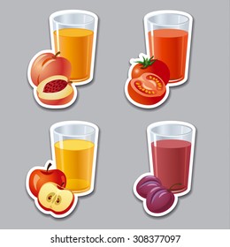 juice stickers