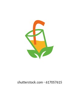 Juice stock logo design vector