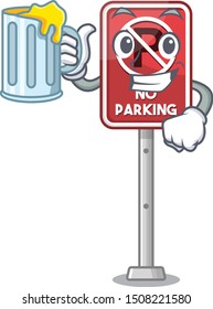 With juice toy no parking character in drawer
