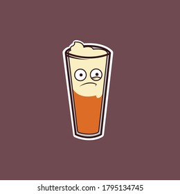 Juice Vector Character for Icon and Sticker