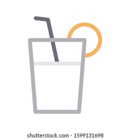 juice vector color line icon 