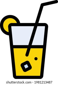 juice vector color line icon