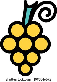 juice vector color line icon