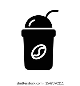 juice vector glyph colour icon