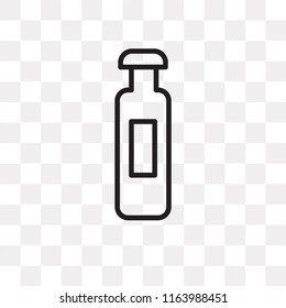 Juice vector icon isolated on transparent background, Juice logo concept