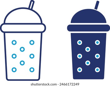 Juice vector icon set. Colorful icon set of Juice, Energy Drink high quality business icon set of Soft Drinks.