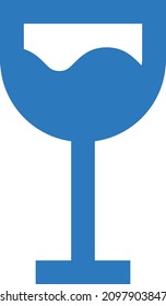ilustración vectorial de jugo aislada en un fondo transparente. iconos vectoriales de glifo para el concepto o gráficos web.
