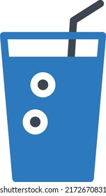 Ilustración de vectores de jugo en un fondo transparente.Símbolos de calidad premium.Icono de vector glifos para el concepto y diseño gráfico.