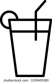 juice Vector illustration on a transparent background.Premium quality symmbols.Stroke vector icons for concept and graphic design.