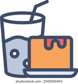 juice Vector illustration on a transparent background.Premium quality symmbols.Stroke vector icon for concept and graphic design.