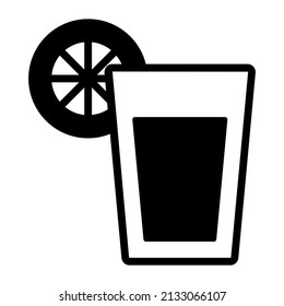 juice vector Line Icon. Simple Creative vector Line Icon