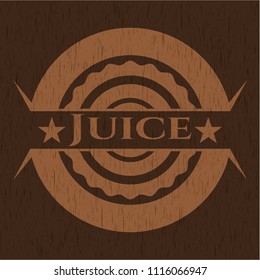 Juice wooden signboards