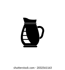 juicepot glass icon vector sign symbol