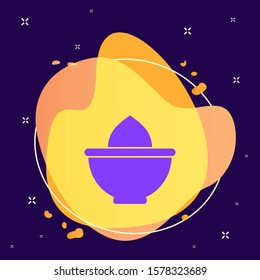 Juicer abstract vector icon. Element of kitchen for mobile concept and web apps illustration. Thin flat icon for website design and development