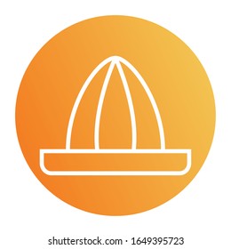 diseño de iconos estilo bloque juicer Cocina Cook Comida restaurante hogar menú cena comida comida comida comida y comida tema Vector ilustración