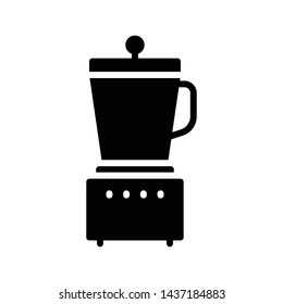 juicer glyph flat vector icon