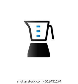 Juicer icon in duo tone color. Household kitchen appliance
