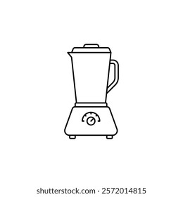 Juicer icon in liner stroke style