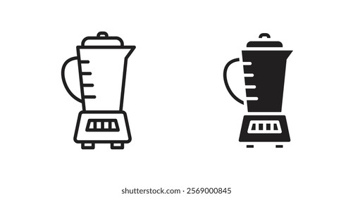 Juicer icon set vector graphics designs