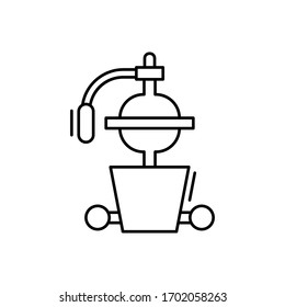 Juicer icon. Simple line, outline vector elements of kitchen object for ui and ux, website or mobile application