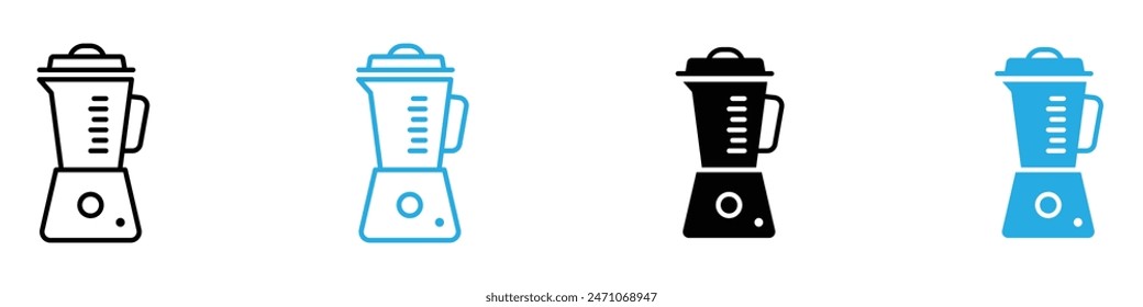 Juicer icon vector set collection for web