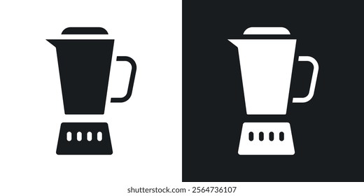 Juicer icons in flat syle