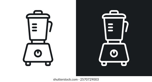 Juicer icons set vectors on white background.