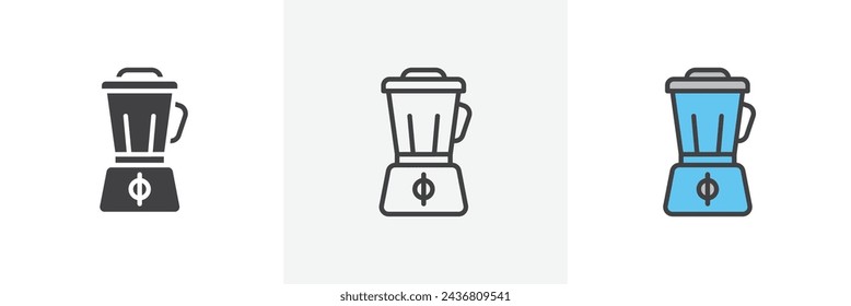 Diseño de estilo de icono de línea aislada. Ilustración vectorial simple