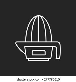 juicer line icon