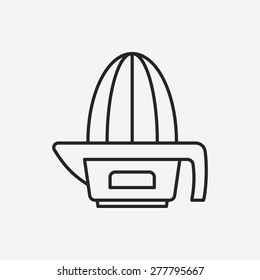juicer line icon