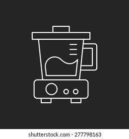 juicer line icon