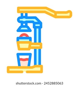 juicer restaurant equipment color icon vector. juicer restaurant equipment sign. isolated symbol illustration
